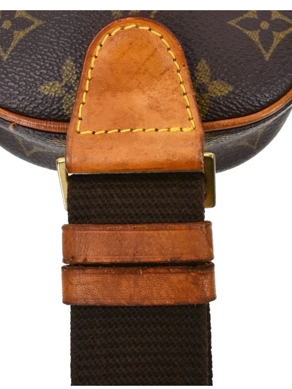 Authentic Louis Vuitton Pochette gange monogram bum bag mini crossbody